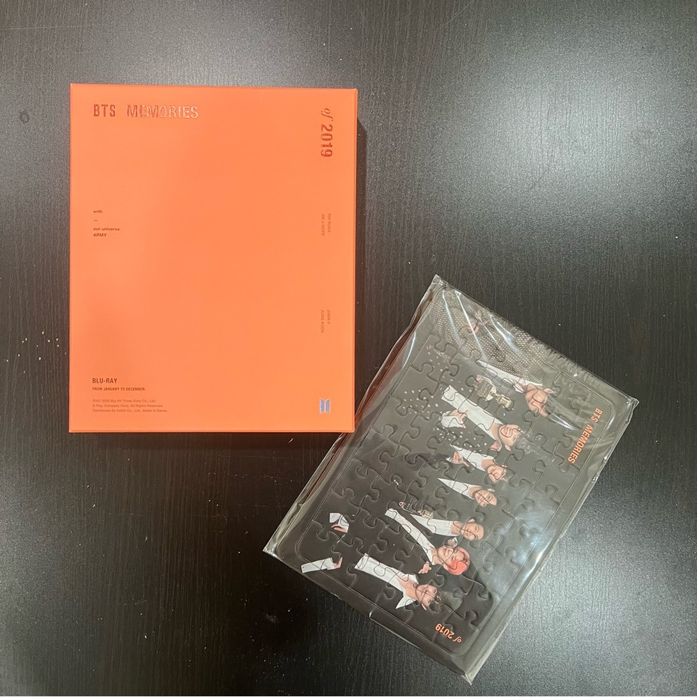 BTS Memories of 2019 Blu-ray DVD Set